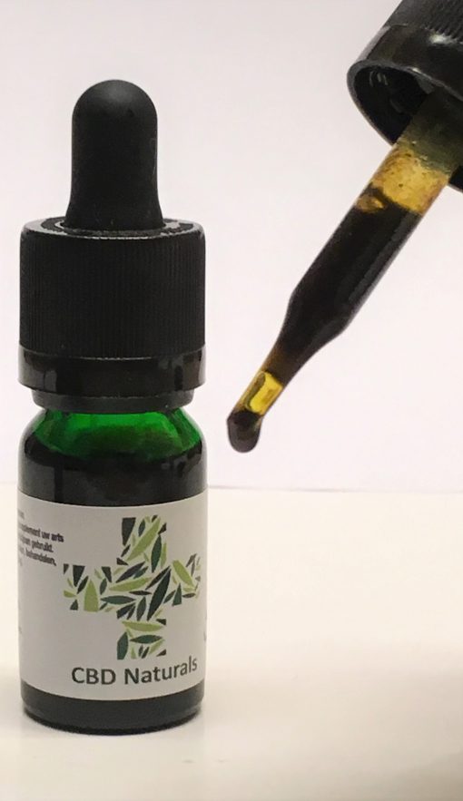 CBD druppel uit pipet